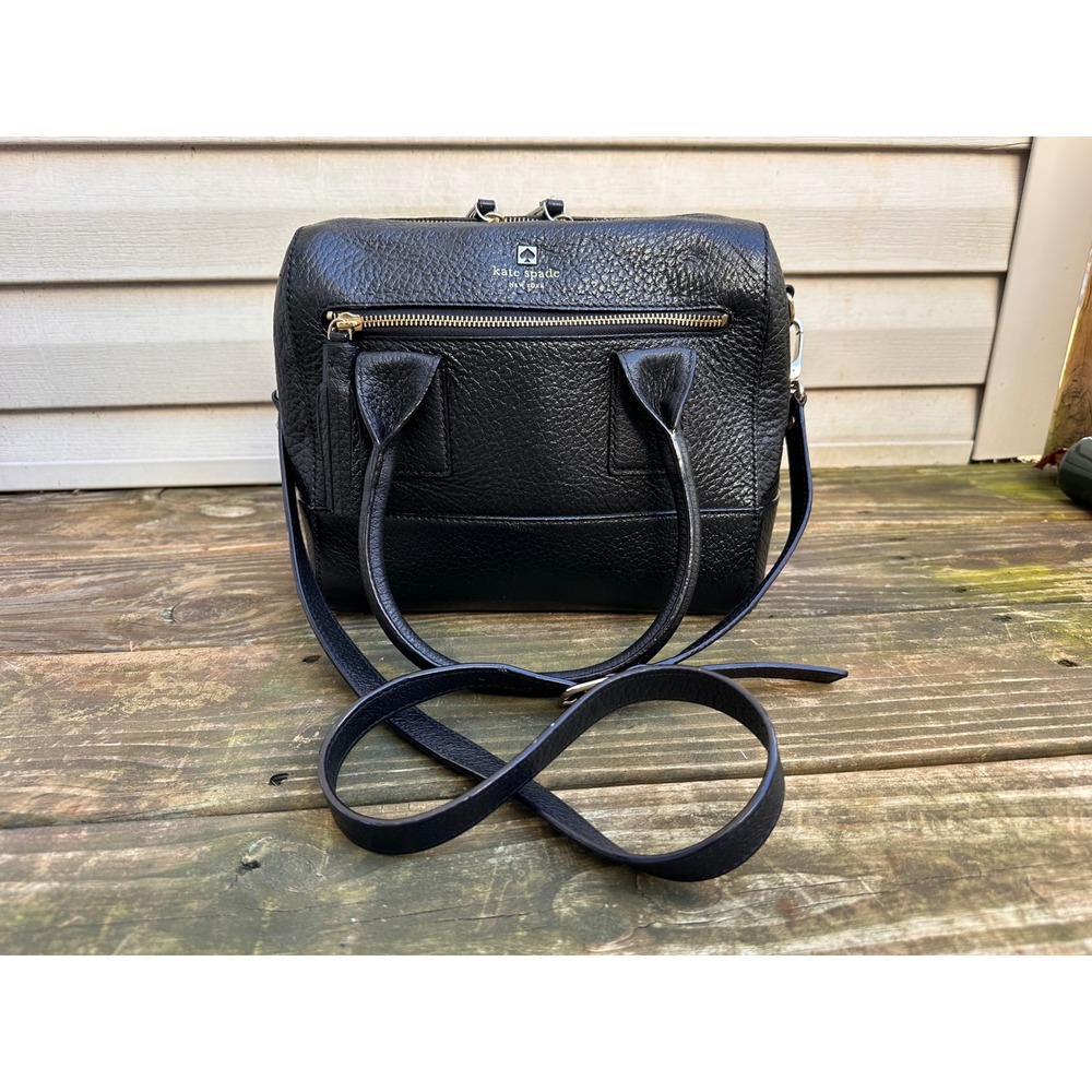 Unavailable - Kate Spade Southpoint Avenue Aleasa Pebbled Leather Crossbody Bag - Picture 1 of 8